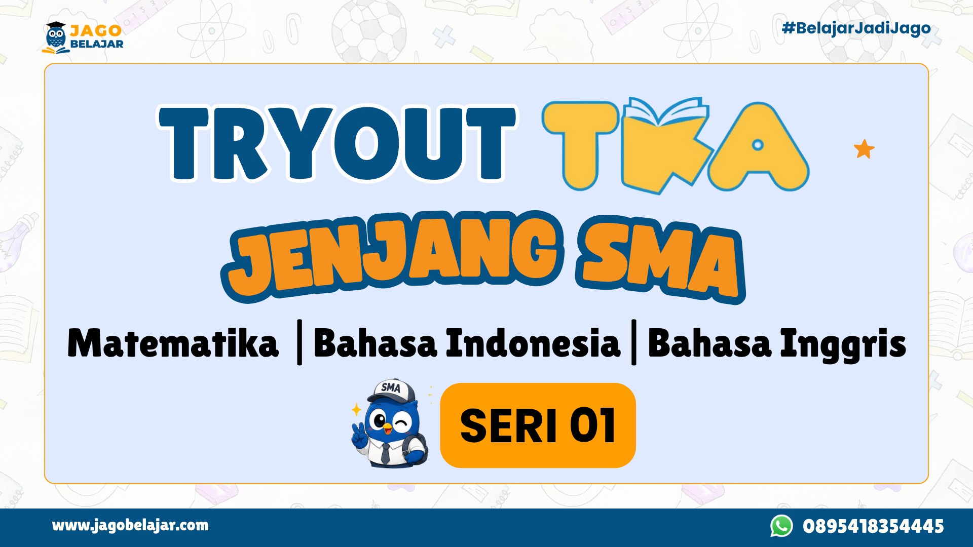 Tryout TKA SMA Matpel Wajib 2026 Seri 01